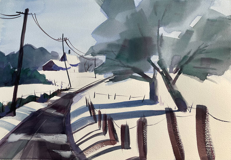 "Tippenhauer Road" by Adele DiMinno